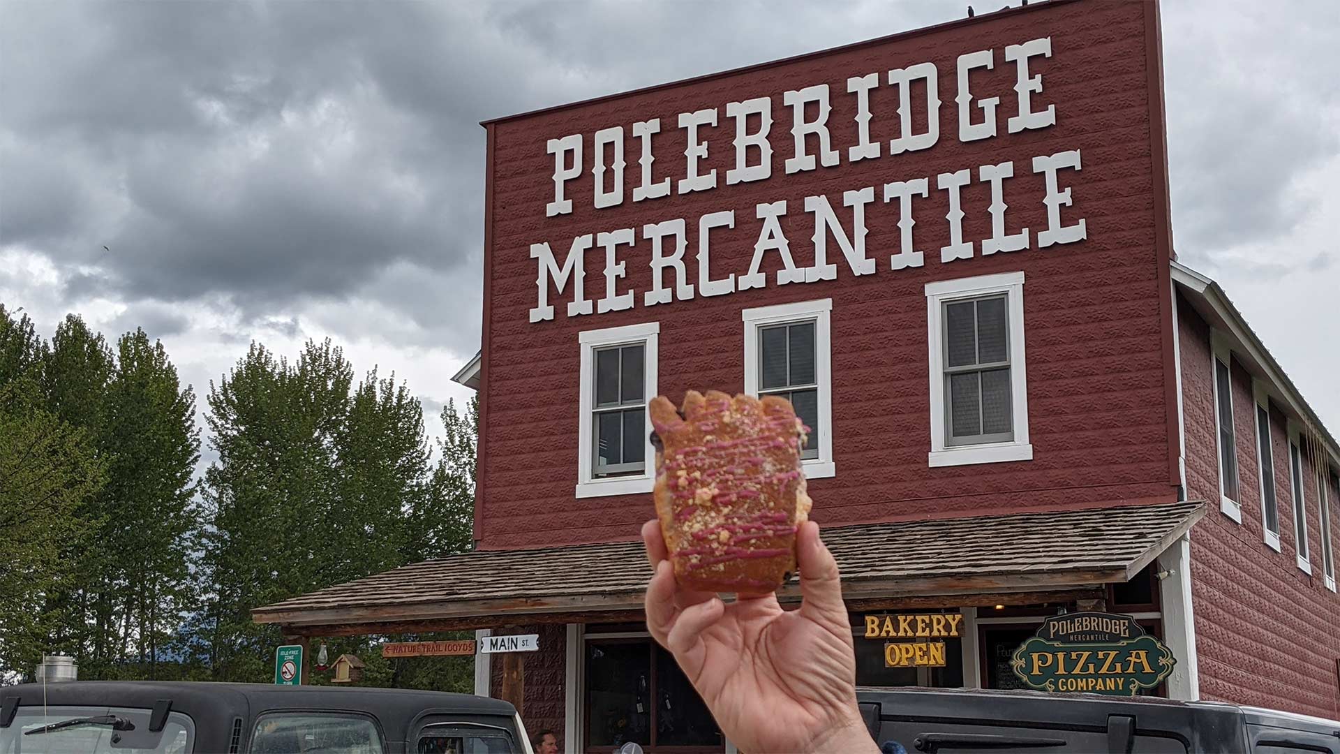 Polebridge Mercantile Bear Claw Pastry