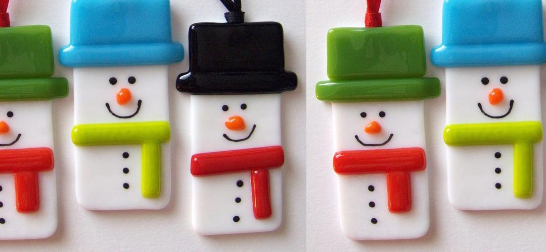 Fused Glass Class: Holiday Ornaments