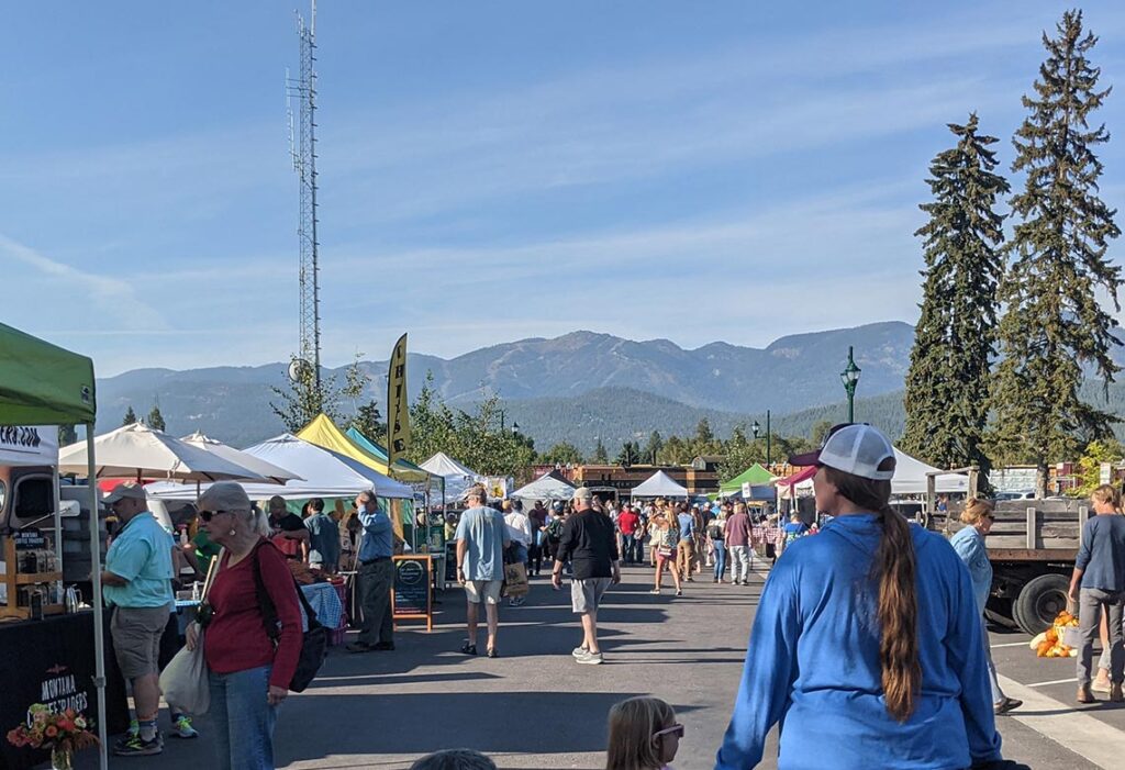 Whitefish Farmers' Market View