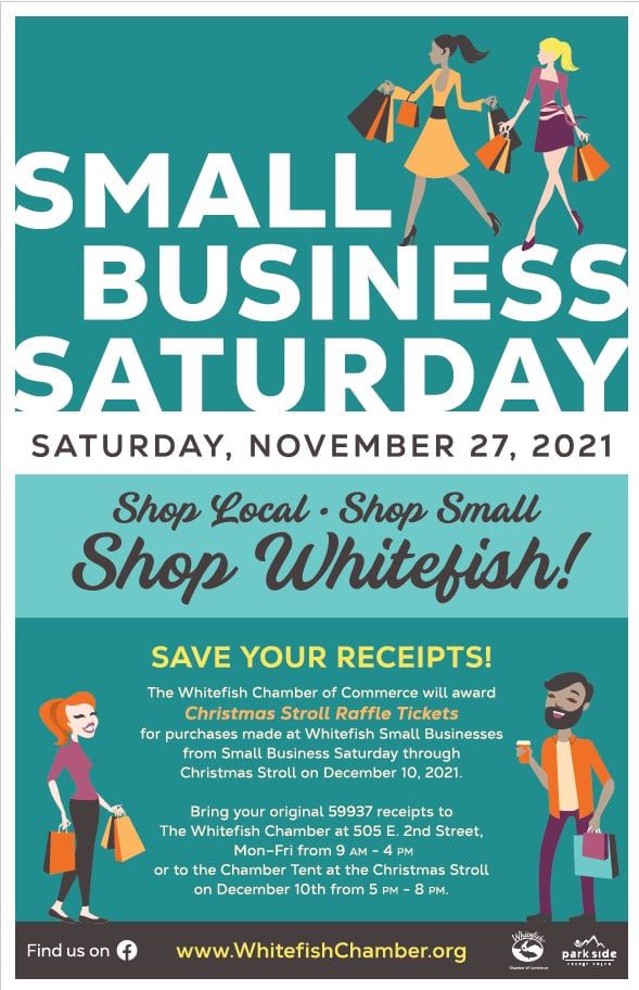 Whitefish Small Business Saturday 2021