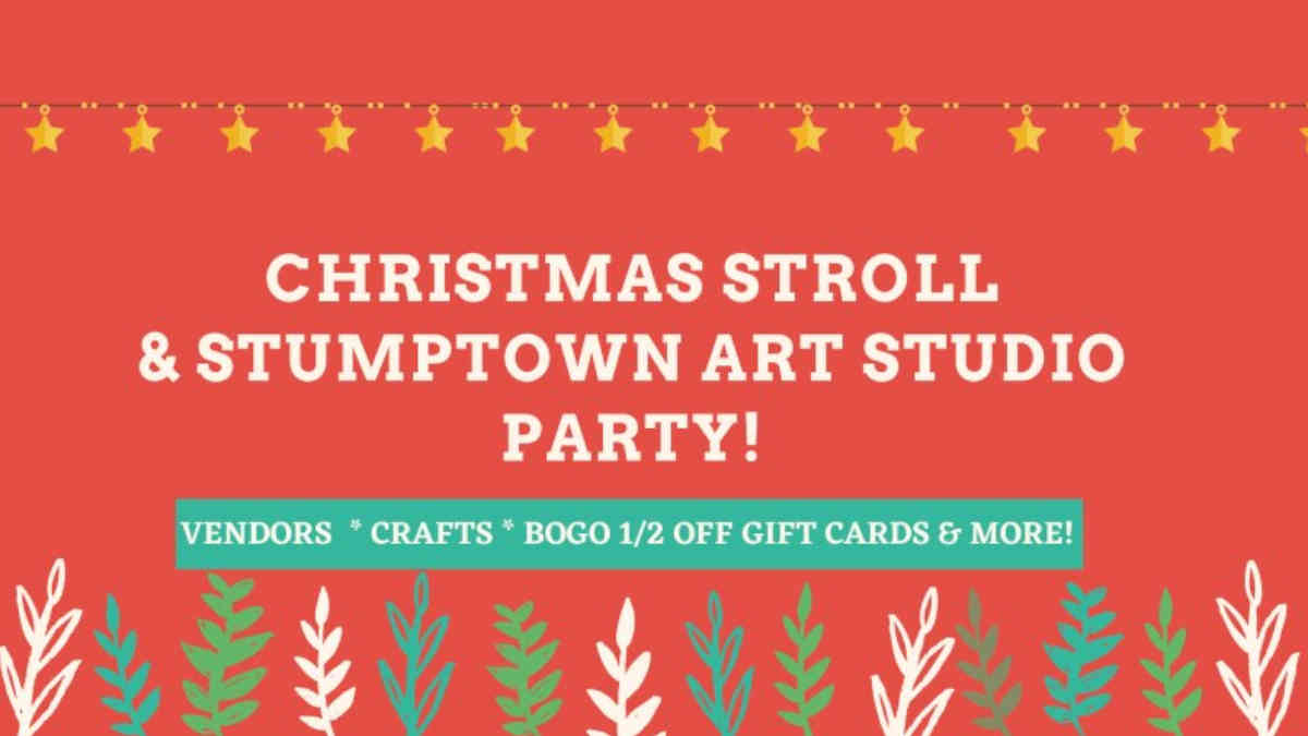 Christmas Stroll & Studio Party!