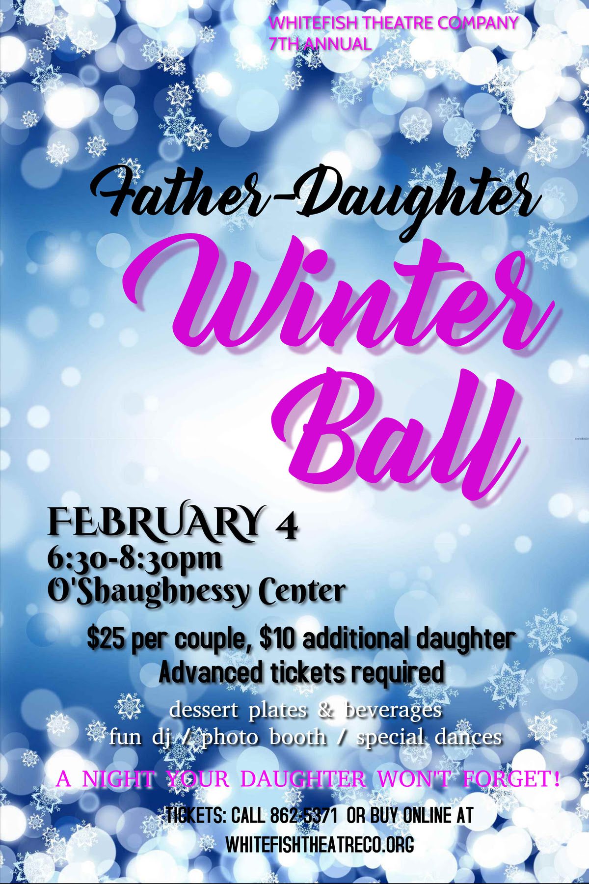 Father Daughter Winter Ball