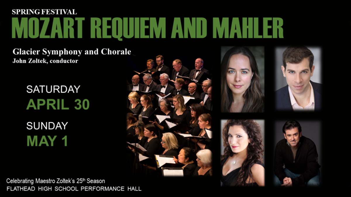 Spring Festival Mozart Requiem and Mahler (Glacier Symphony)
