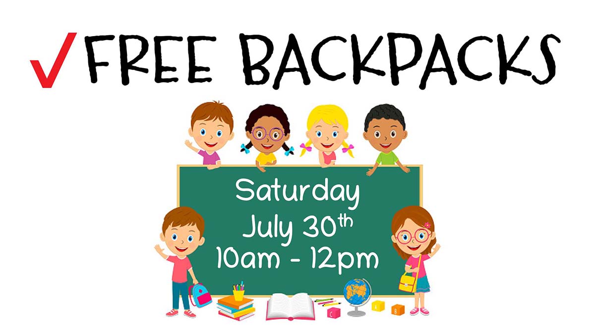 Free Backpack giveaway