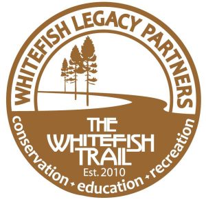 Whitefish Trail Hootenanny and Whitefish Trail logo