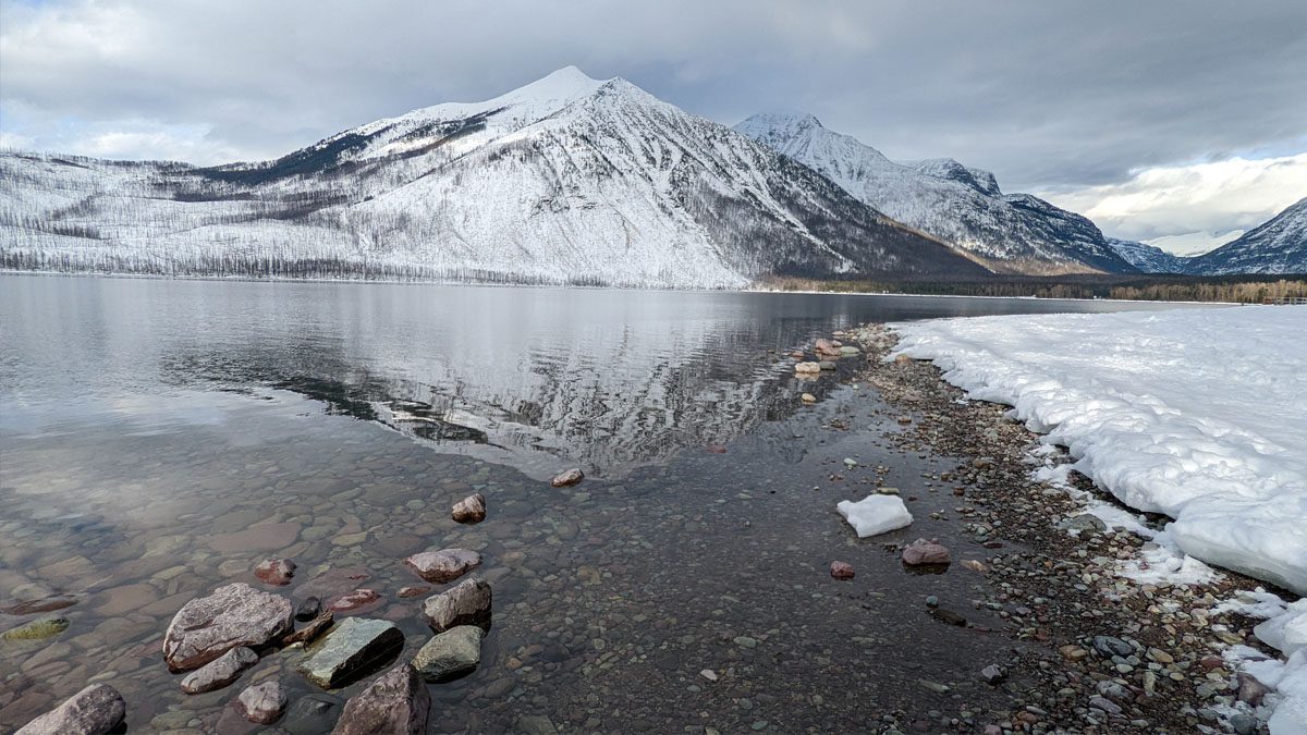 Glacier National Park in Winter