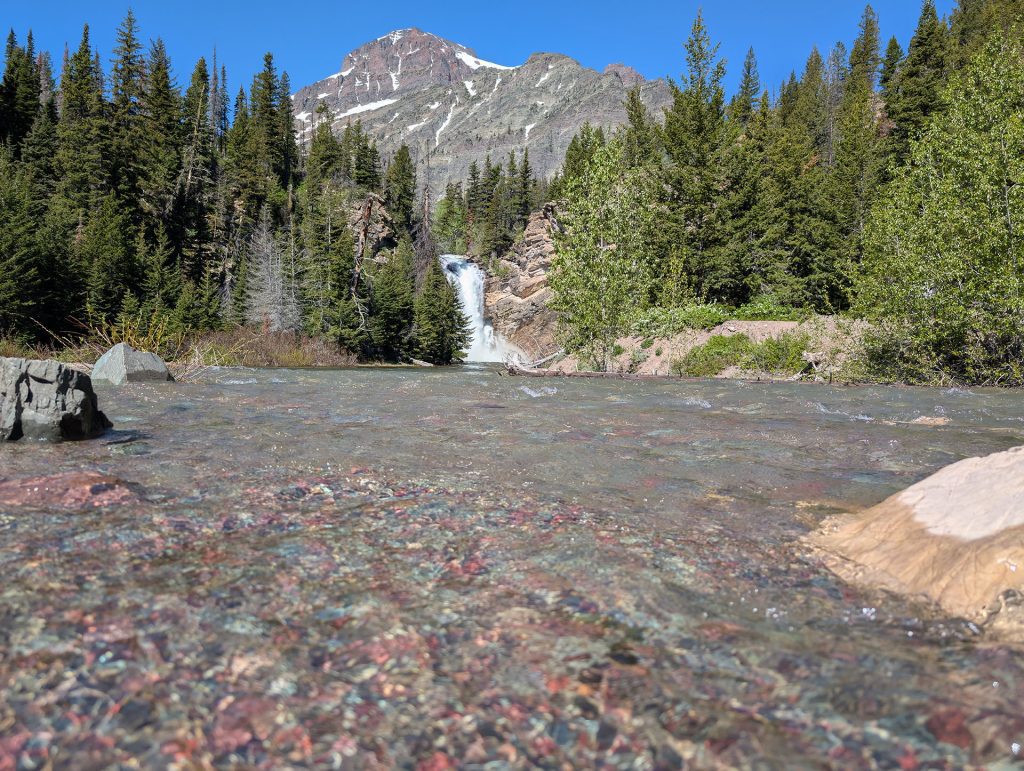 Running Eagle Falls, Two Medicine, Glacier National Park