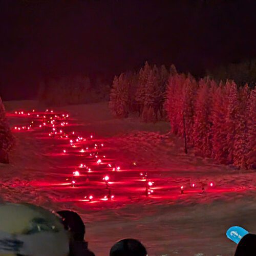 Light Up the Night: The New Year’s Eve Torchlight Parade & Fireworks at Whitefish Mountain Resort